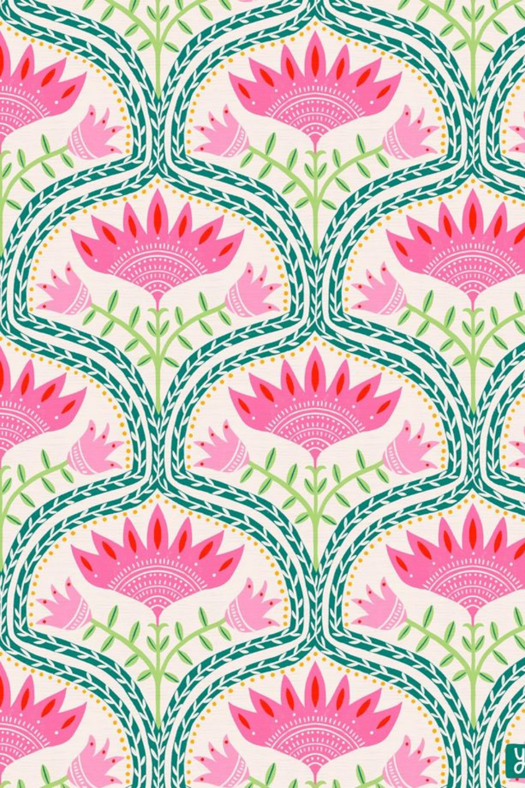 Kamalika Floral Printed Kurta