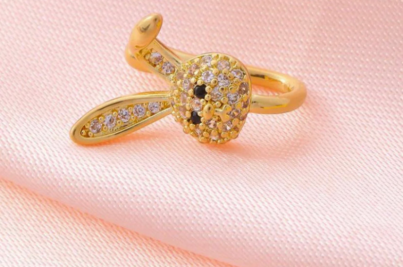 Bunny Rabbit No Hole Nose Clip