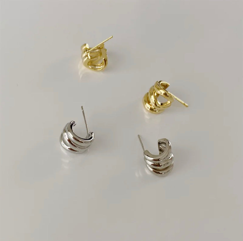 Triple Open Hoops