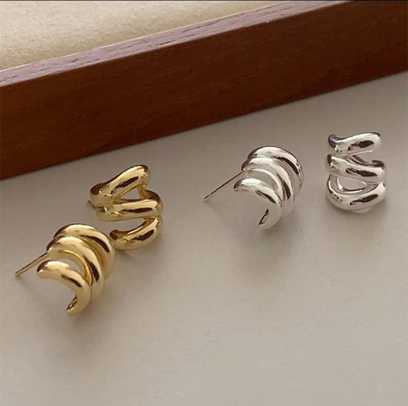 Triple Open Hoops
