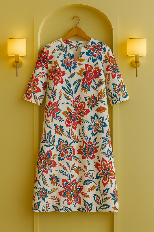 Flora Fiesta Printed Kurta
