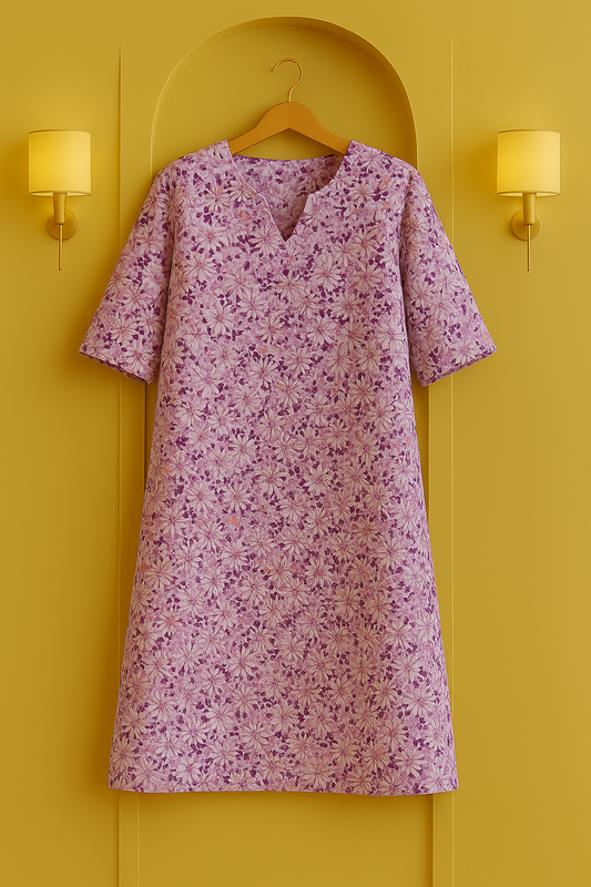 BlushBerry Kurta Floral Printed Kurta