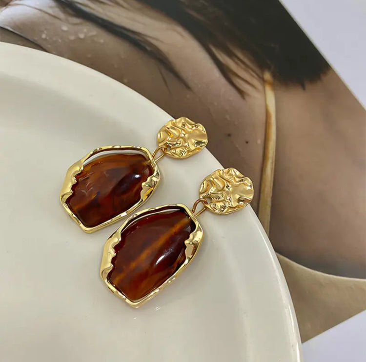 Vintage Resin Danglers