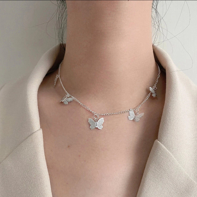 Butterfly Minimalist Necklace