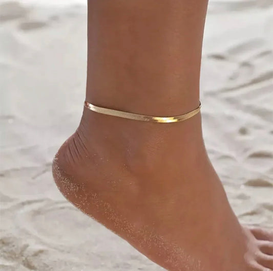 Gold Plated Anklet