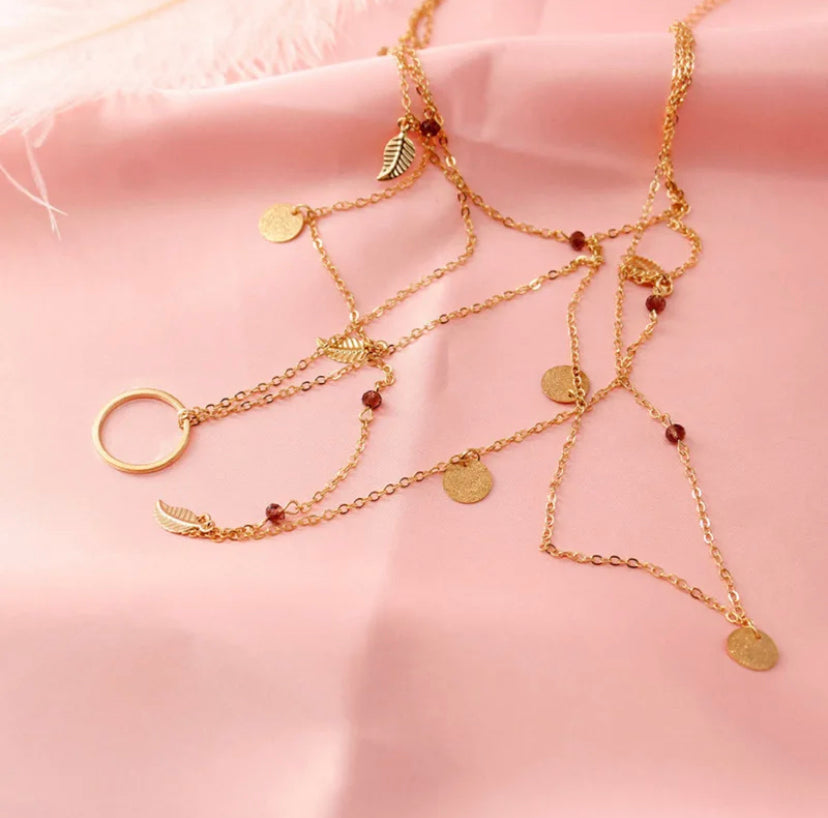 Multi - Layered Chain Necklace