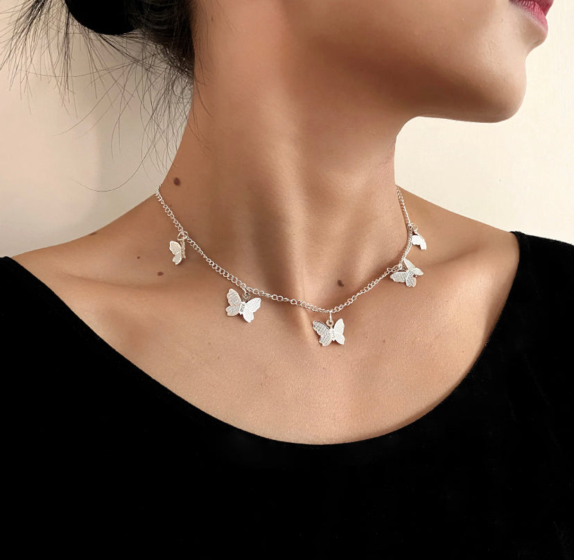 Butterfly Minimalist Necklace