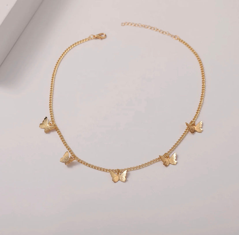 Butterfly Minimalist Necklace