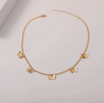 Butterfly Minimalist Necklace