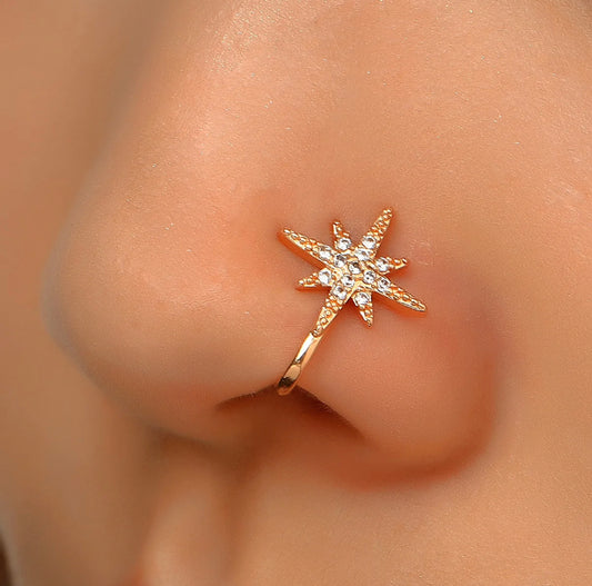 Minimalist Star Nose Pin