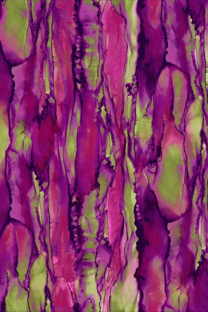 Neon Cascade Printed Kurta