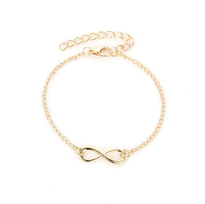 Infinity Gold Plated Anklet