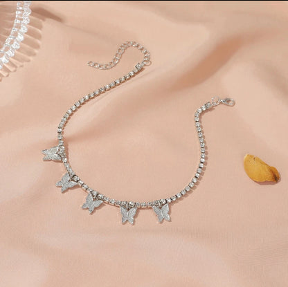 Butterfly Hanging Anklet
