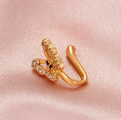 Butterfly U- Shape No hole Nose Clip