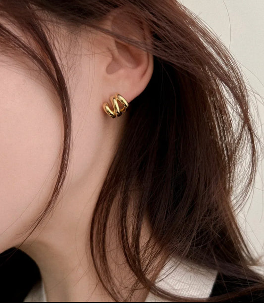 Triple Open Hoops