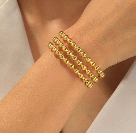 Pearl of Gold Bracelet