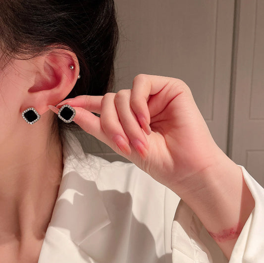 Black Onyx Studs