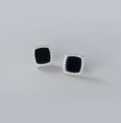 Black Onyx Studs
