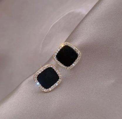 Black Onyx Studs