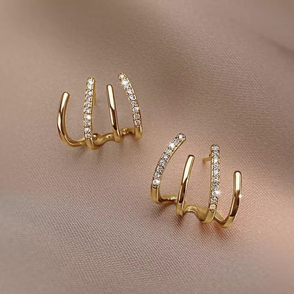Claw Gold Plated Studs